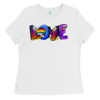 White Western Love LGBTQ+ Ladies Tee - BundleAndBundleShop