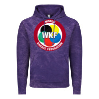 Cloud Purple #world karate federation Vintage Hoodie - linhVisuals