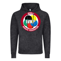 Vintage Black #world karate federation Vintage Hoodie - linhVisuals