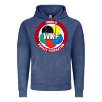 Vintage Denim #world karate federation Vintage Hoodie - linhVisuals