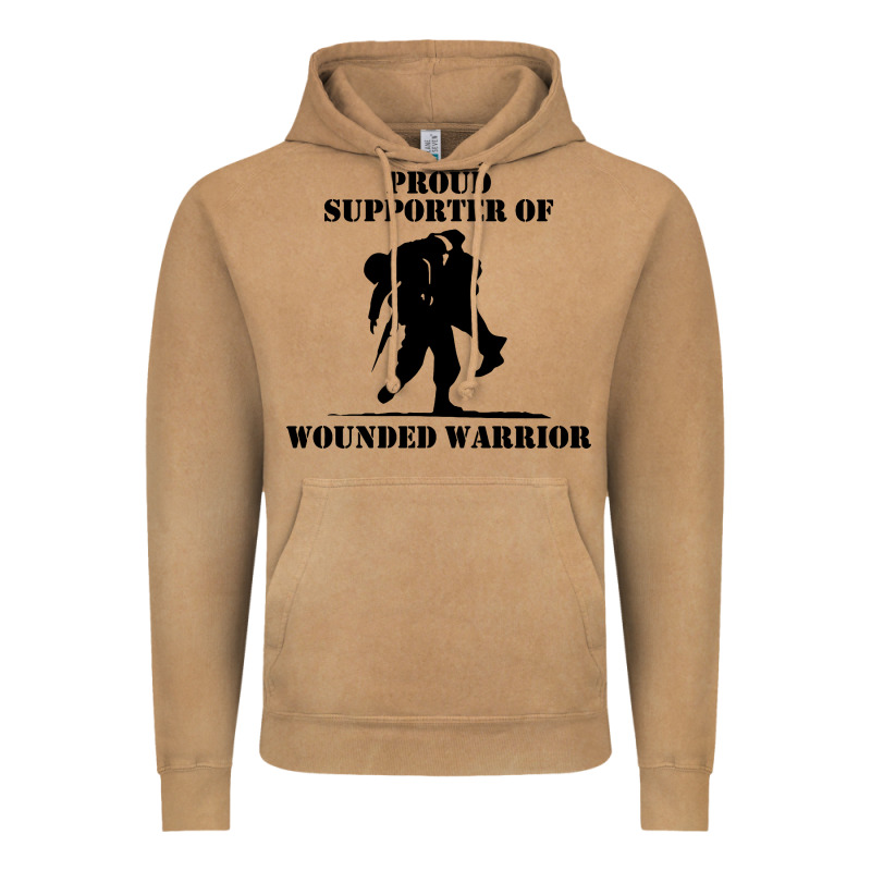 Wounded War Vintage Hoodie by linhVisuals | Teevron