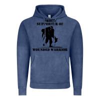 Vintage Denim wounded war Vintage Hoodie - linhVisuals