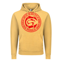 Vintage Mustard cartel de santa Vintage Hoodie - linhVisuals