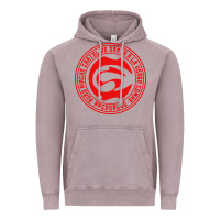 Vintage Zinc cartel de santa Vintage Hoodie - linhVisuals