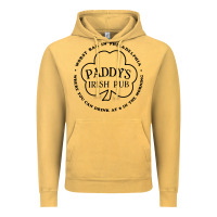 Vintage Mustard paddys irish pub Vintage Hoodie - linhVisuals