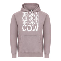 Vintage Zinc brown chicken brown cow Vintage Hoodie - linhVisuals