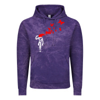Cloud Purple banksy Vintage Hoodie - linhVisuals