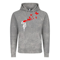 Cloud Rock banksy Vintage Hoodie - linhVisuals