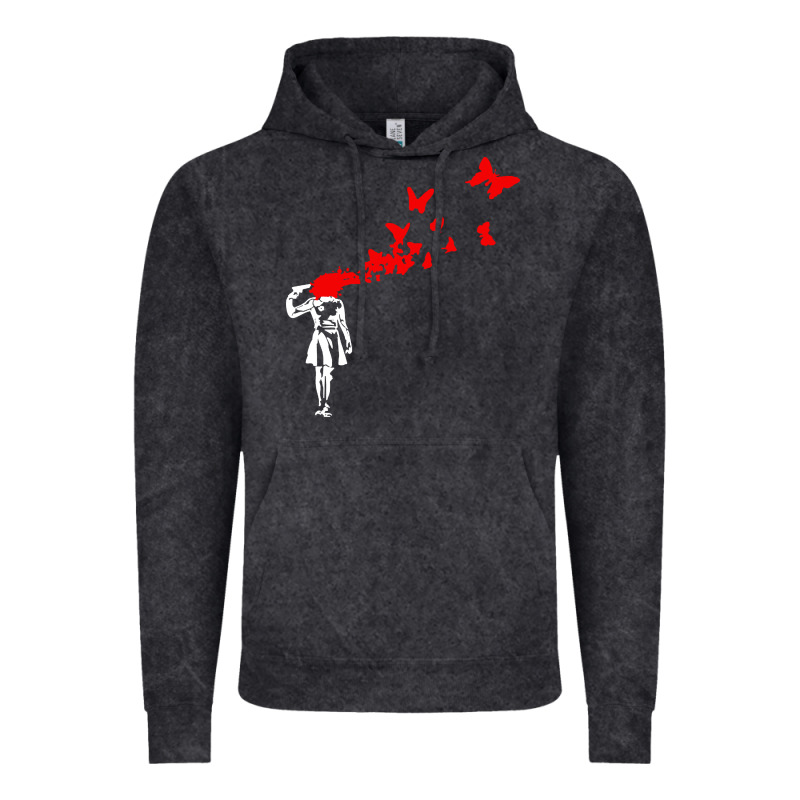 Banksy Vintage Hoodie by linhVisuals | Teevron