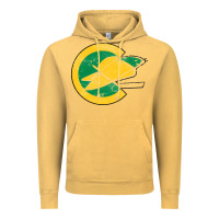 Vintage Mustard california golden seals Vintage Hoodie - linhVisuals