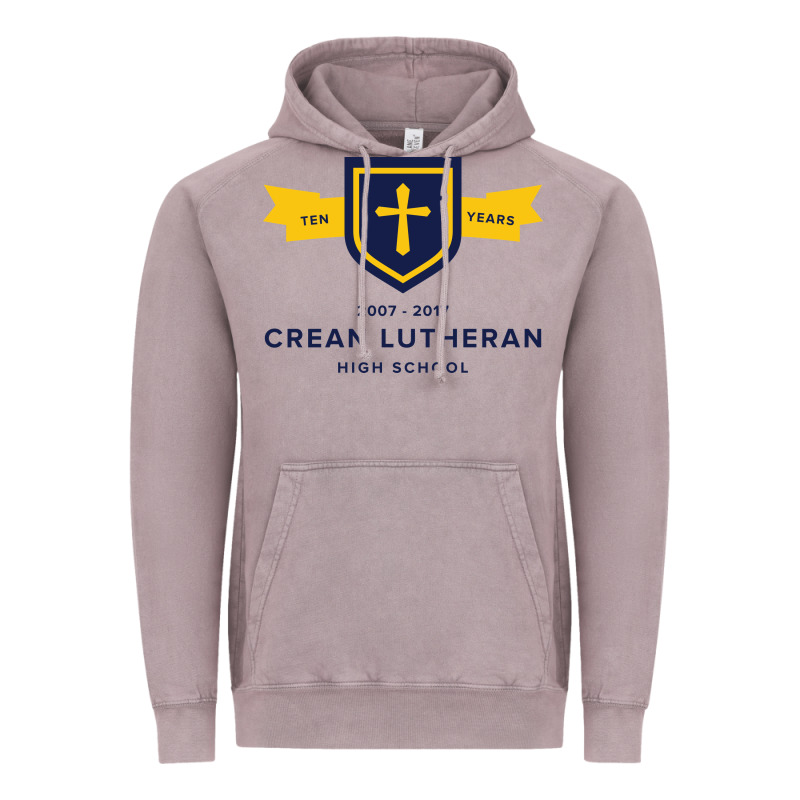 Crean Lutheran High School Vintage Hoodie by linhVisuals | Teevron