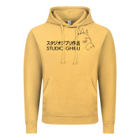 Vintage Mustard studio ghibli3 Vintage Hoodie - linhVisuals