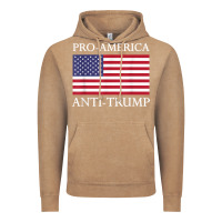 Vintage Coffee pro america anti trump shirt   american usa flag resist t shirt Vintage Hoodie - linhVisuals