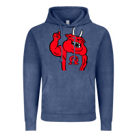 Vintage Denim glynn academy mascot Vintage Hoodie - linhVisuals