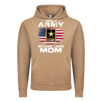Vintage Coffee proud army national guard mom with american flag gift pullover hoodie Vintage Hoodie - linhVisuals