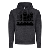 Vintage Black the man from uncle Vintage Hoodie - linhVisuals