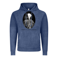 Vintage Denim comte de saint germain occultist philosopher Vintage Hoodie - linhVisuals