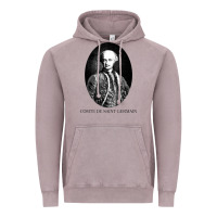Vintage Zinc comte de saint germain occultist philosopher Vintage Hoodie - linhVisuals