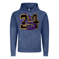 Vintage Denim Mamba #24 Vintage Hoodie - linhVisuals
