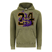 Vintage Olive Mamba #24 Vintage Hoodie - linhVisuals