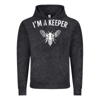 Vintage Black beekeeper im a keeper Vintage Hoodie - linhVisuals
