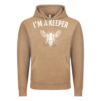 Vintage Coffee beekeeper im a keeper Vintage Hoodie - linhVisuals