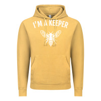 Vintage Mustard beekeeper im a keeper Vintage Hoodie - linhVisuals