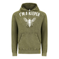 Vintage Olive beekeeper im a keeper Vintage Hoodie - linhVisuals