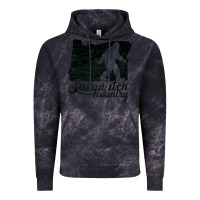 Cloud Black sasquatch country   sasquatch Vintage Hoodie - linhVisuals