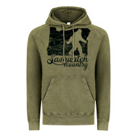 Vintage Olive sasquatch country   sasquatch Vintage Hoodie - linhVisuals