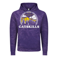 Cloud Purple catskills new york vintage Vintage Hoodie - linhVisuals