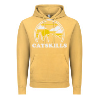 Vintage Mustard catskills new york vintage Vintage Hoodie - linhVisuals