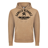 Vintage Coffee canelo alvarez boxing Vintage Hoodie - linhVisuals
