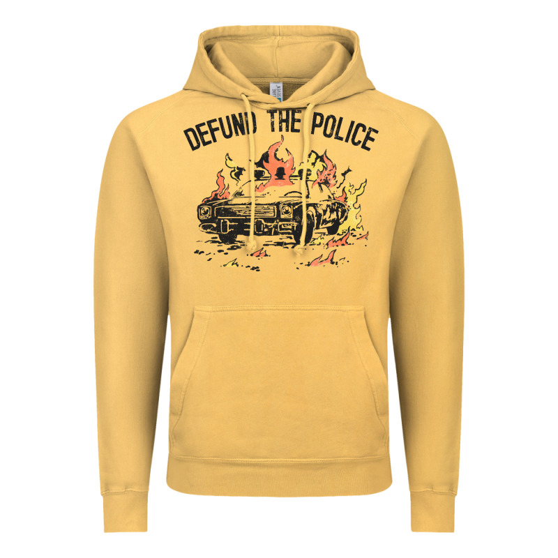 Defund The Police Vintage Hoodie by linhVisuals | Teevron