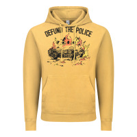 Vintage Mustard defund the police Vintage Hoodie - linhVisuals