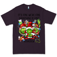 Plum its fine were fine everything is fine cnacrew Premium Tee - FaDigitalArtStudio