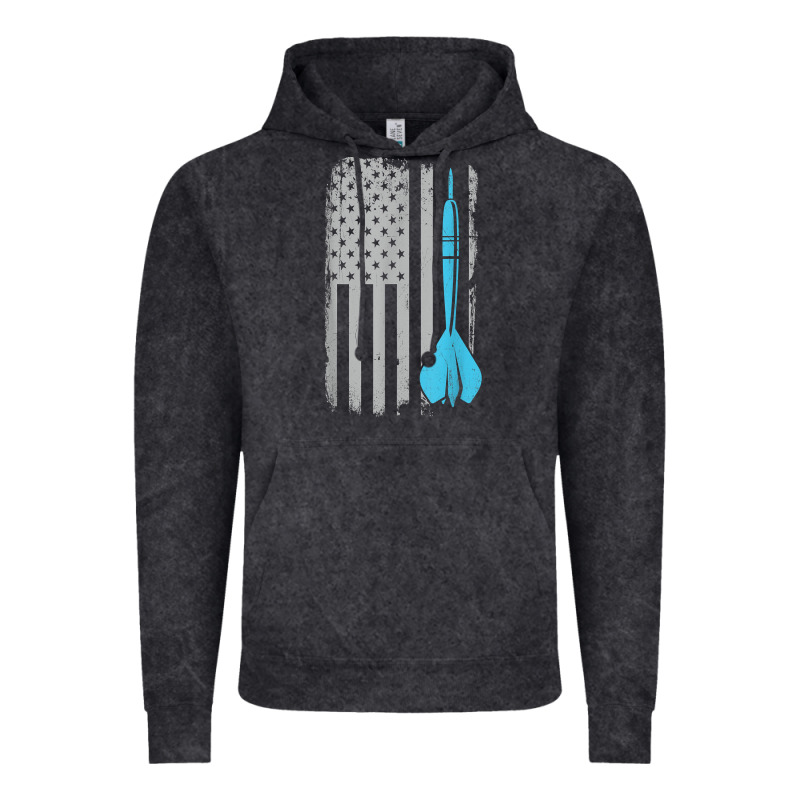 Throwing Darts   Vintage Usa American Flag For Dart Players T Shirt Vintage Hoodie by linhVisuals | Teevron