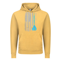 Vintage Mustard throwing darts   vintage usa american flag for dart players t shirt Vintage Hoodie - linhVisuals