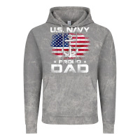 Cloud Rock u.s navy proud dad with american flag gift veteran day t shirt Vintage Hoodie - linhVisuals