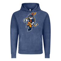 Vintage Denim greenville swamp rabbits Vintage Hoodie - linhVisuals