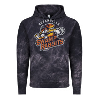 Cloud Black greenville swamp rabbits Vintage Hoodie - linhVisuals