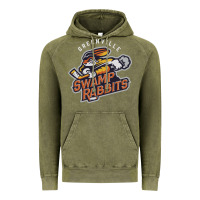 Vintage Olive greenville swamp rabbits Vintage Hoodie - linhVisuals