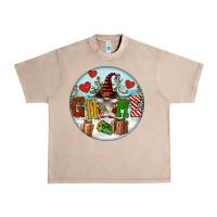 French Oak Christmas Gnome Urban Heavy Tee - FaDigitalArtStudio