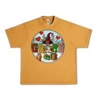Peanut Butter Christmas Gnome Urban Heavy Tee - FaDigitalArtStudio