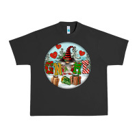 Pigment Black Christmas Gnome Urban Heavy Tee - FaDigitalArtStudio