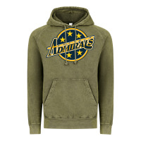 Vintage Olive norfolk admirals Vintage Hoodie - linhVisuals