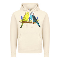 Vintage Artic cute budgies Vintage Hoodie - linhVisuals