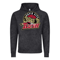 Vintage Black rapid city rush Vintage Hoodie - linhVisuals