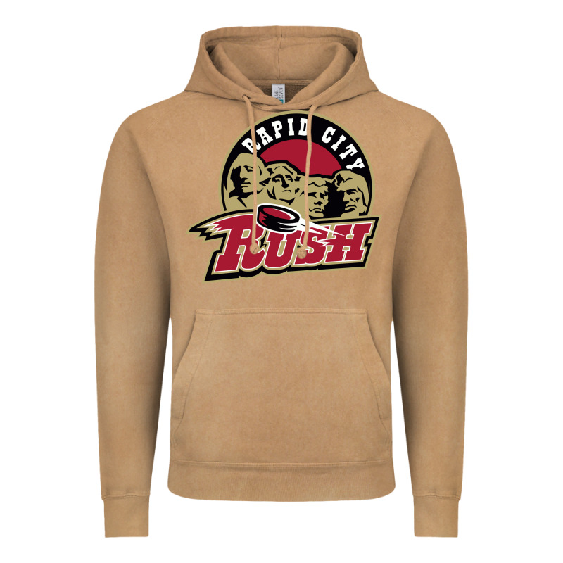 Rapid City Rush Vintage Hoodie by linhVisuals | Teevron