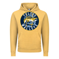 Vintage Mustard toledo walleye Vintage Hoodie - linhVisuals